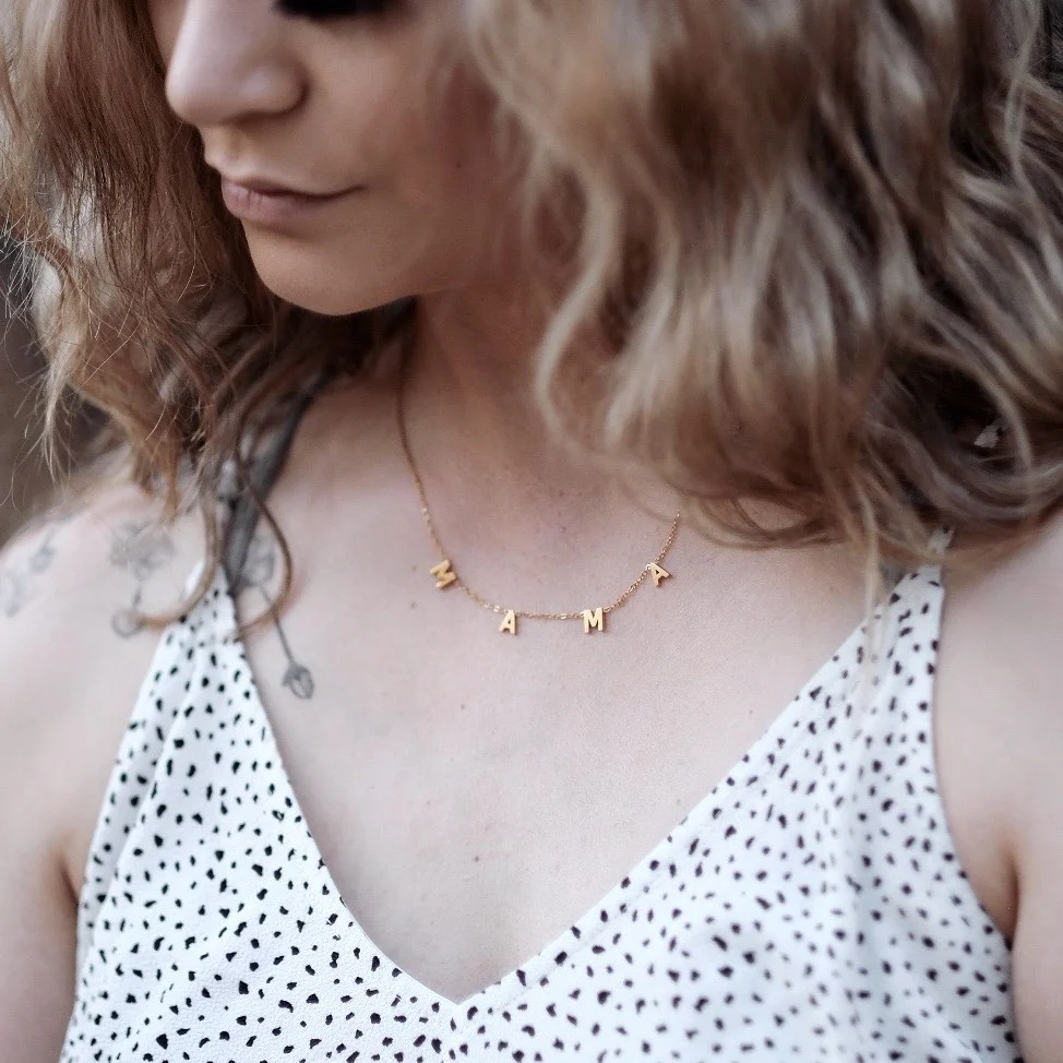 The MAMA Letter Necklace - Image 28