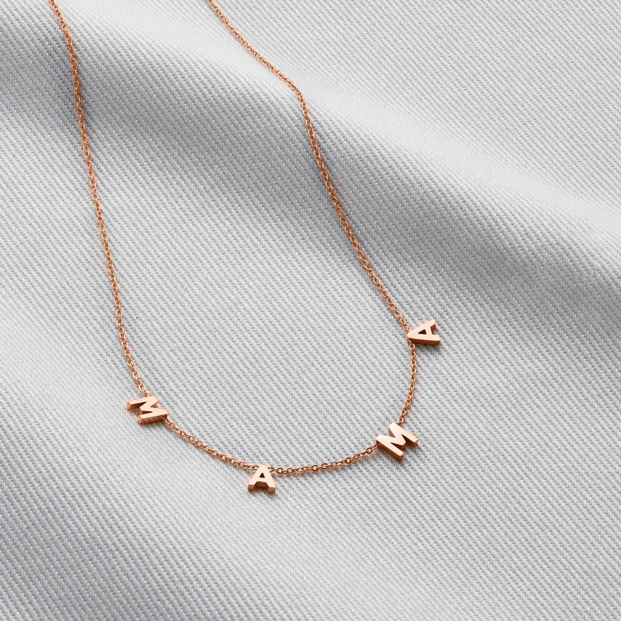 The MAMA Letter Necklace - Image 37