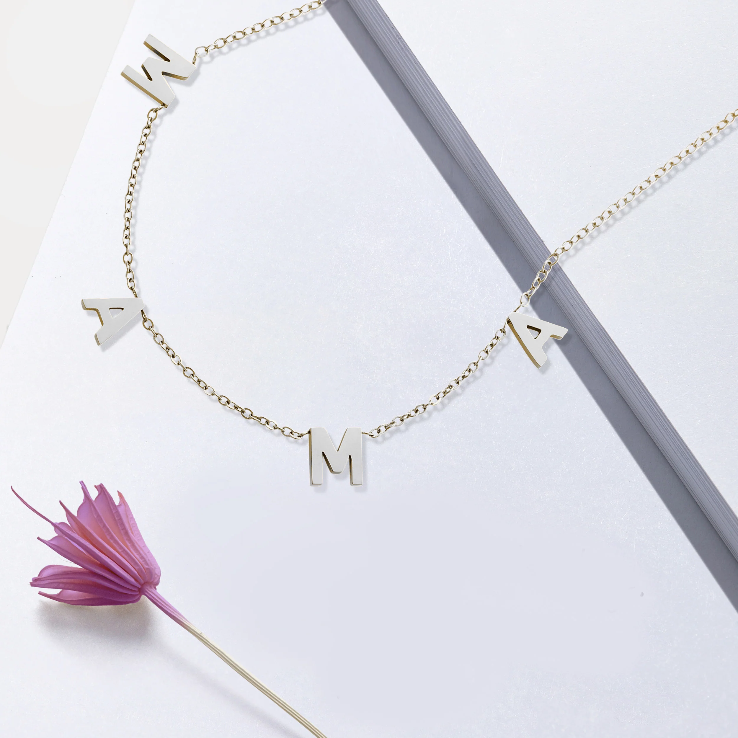 The MAMA Letter Necklace - Image 44