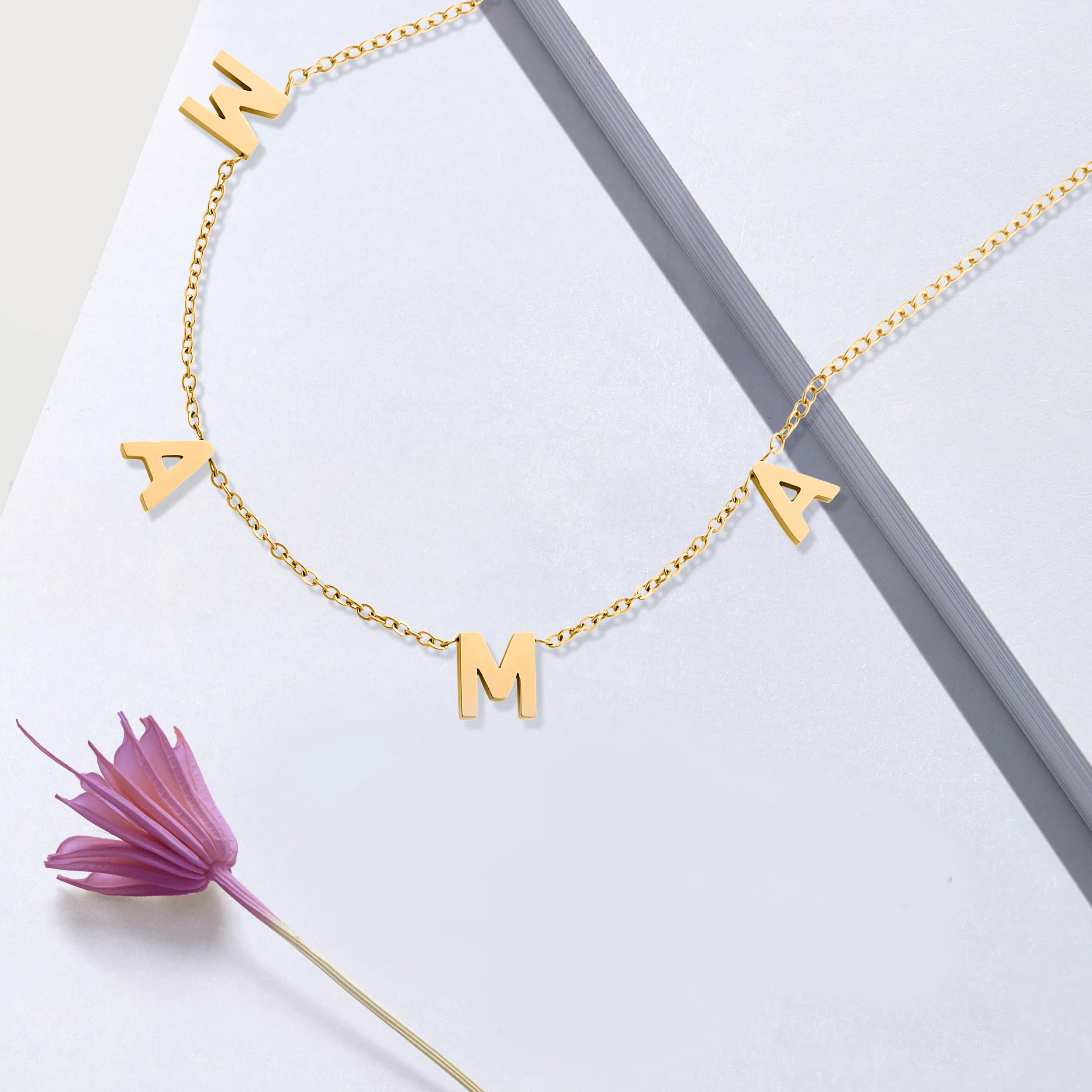The MAMA Letter Necklace - Image 46