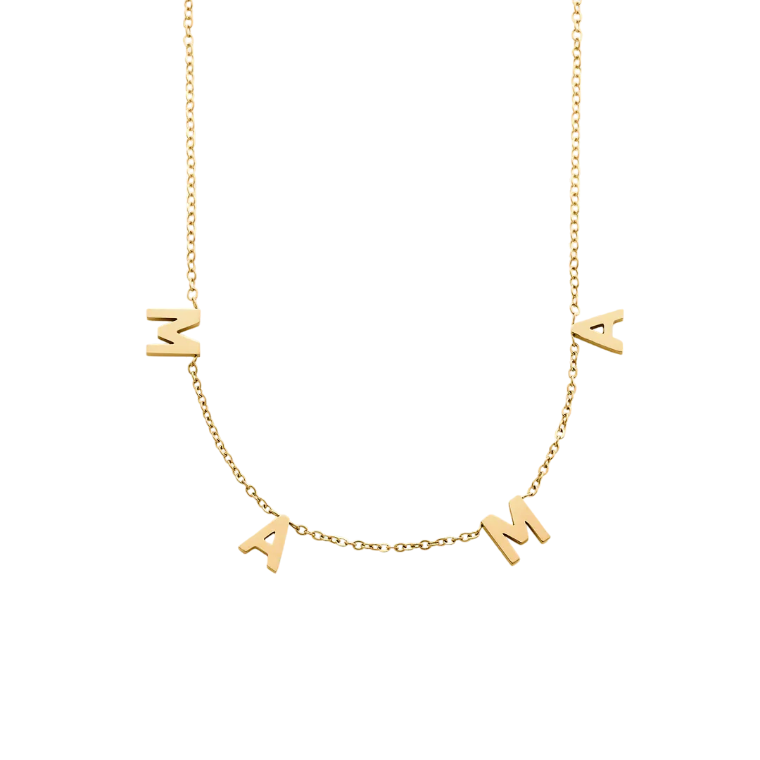 The MAMA Letter Necklace - Image 6