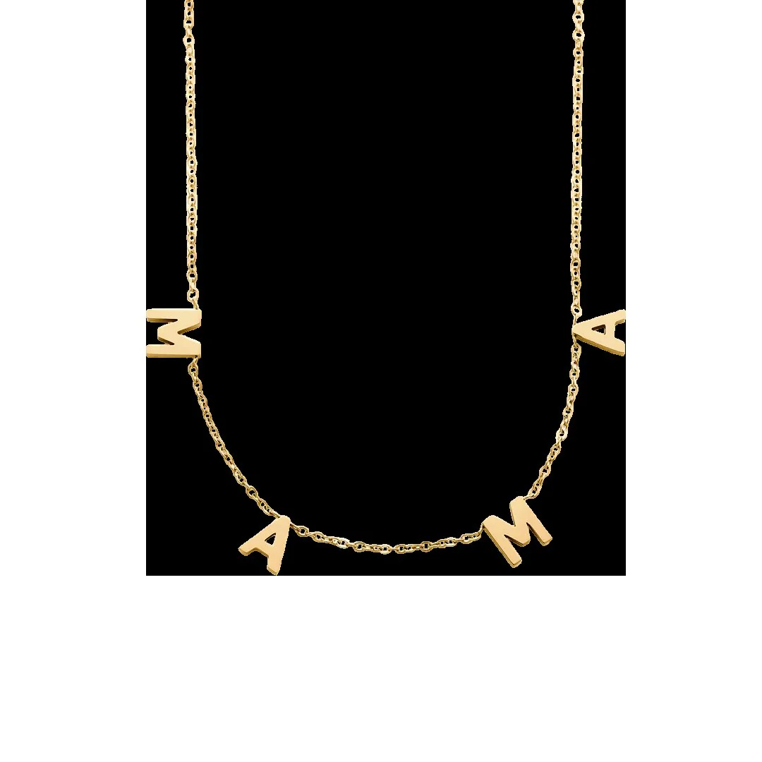The MAMA Letter Necklace - Image 8