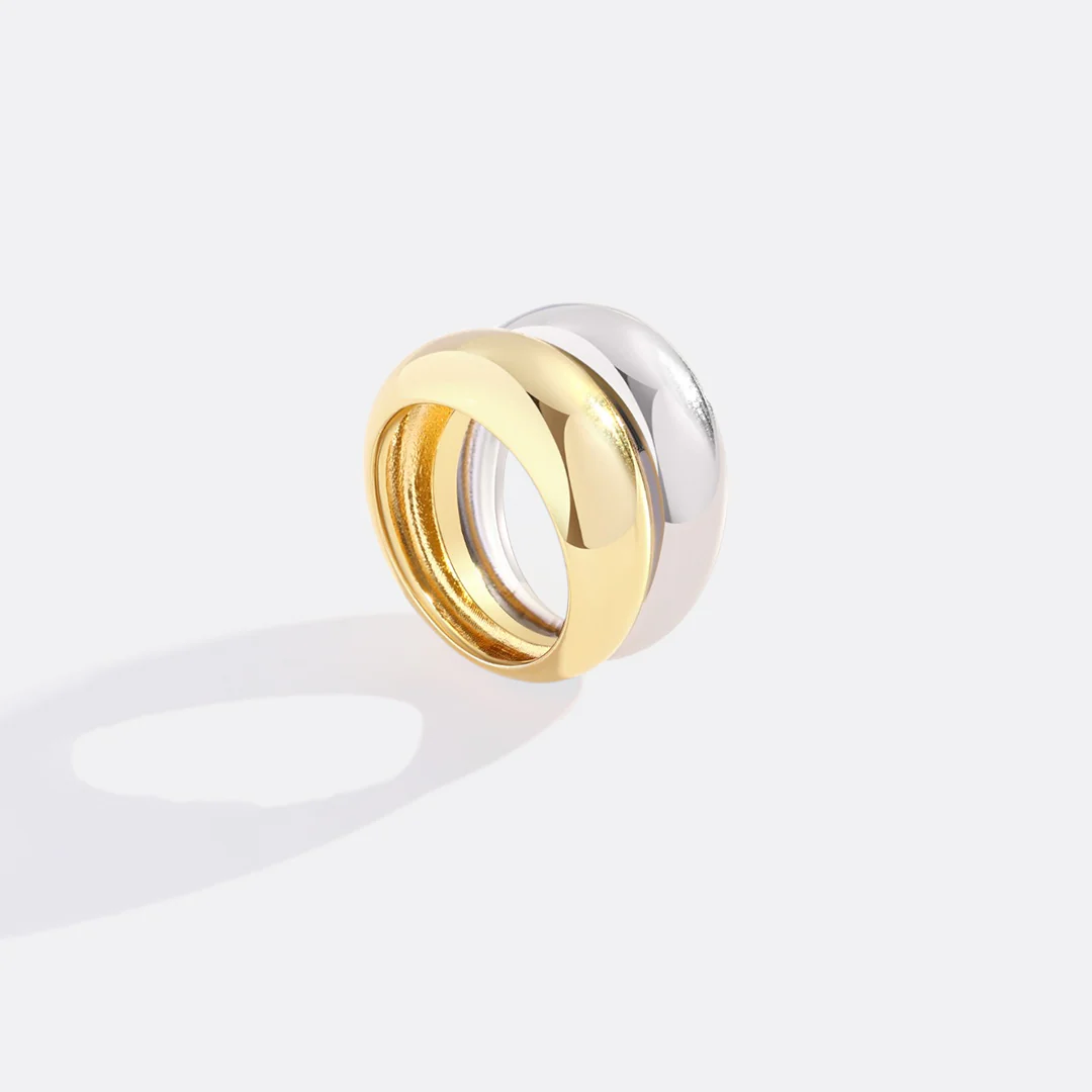 The Merge Mixed Metal Ring - Image 6