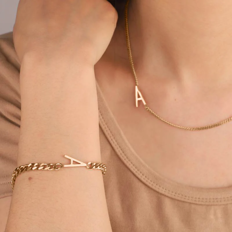 The Skinny Initial Bracelet - Image 15