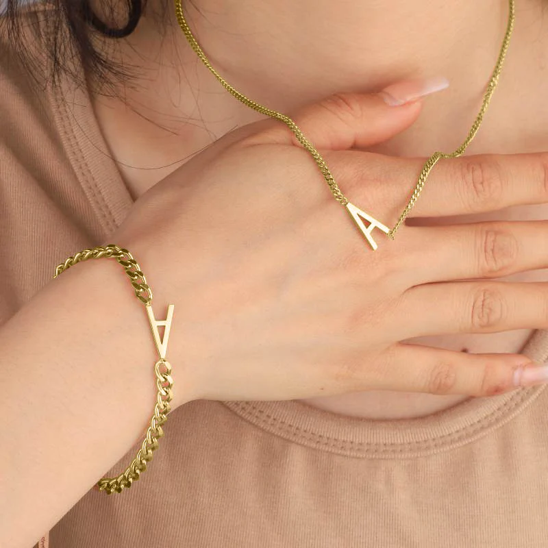 The Skinny Initial Bracelet - Image 8