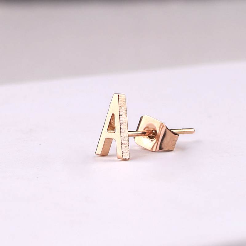 The Skinny Initial Earrings - Image 16