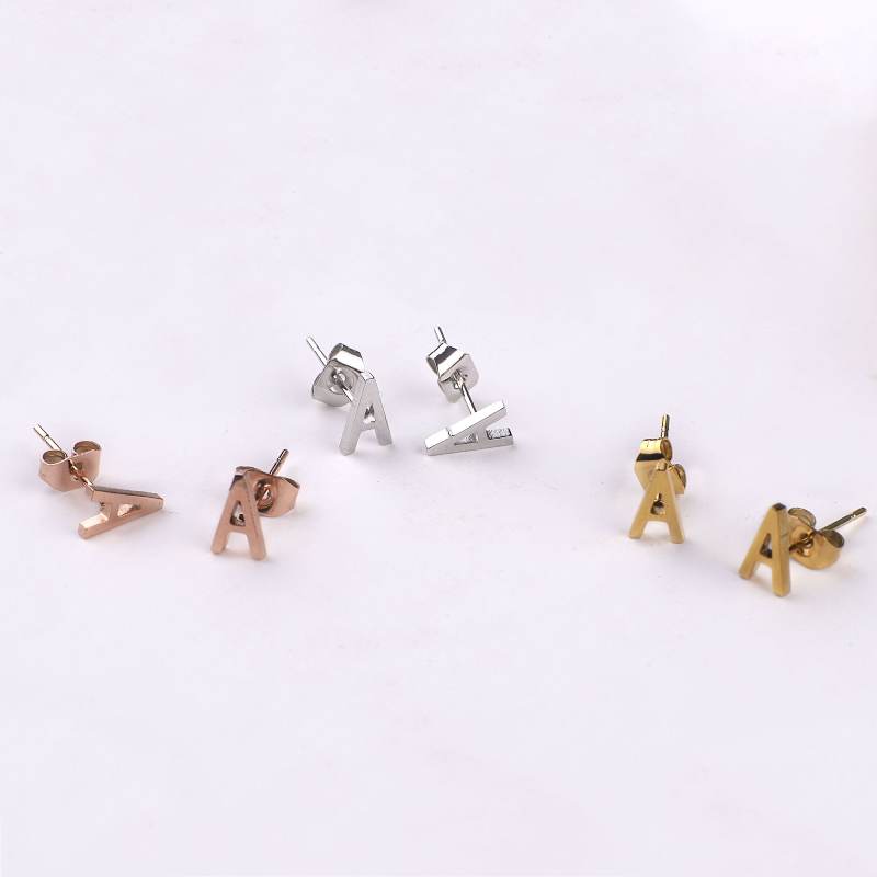 The Skinny Initial Earrings - Image 6