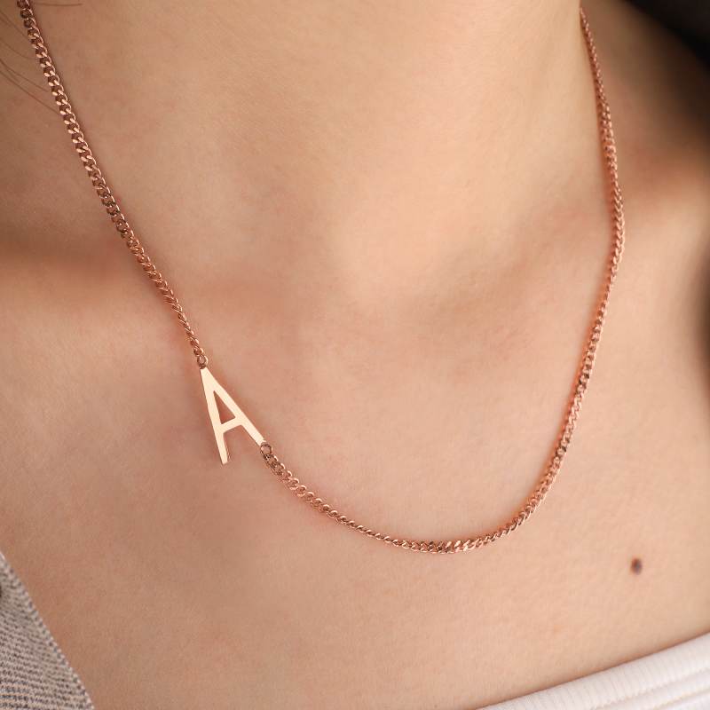 The Skinny Initial Necklace - Image 12