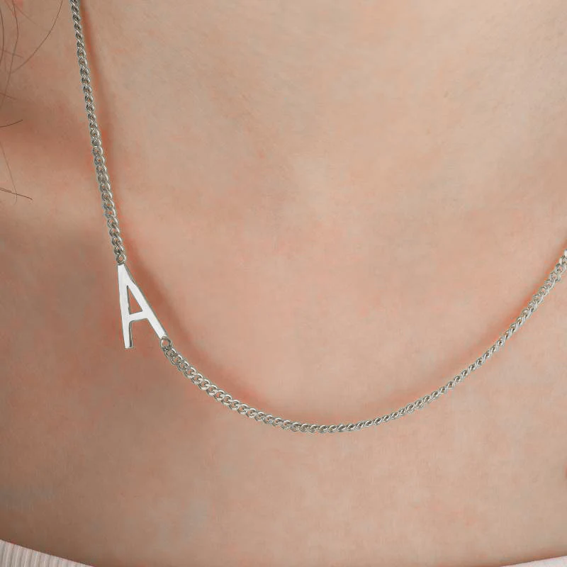 The Skinny Initial Necklace - Image 24