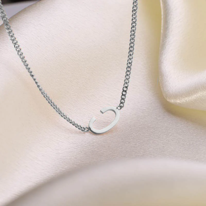 The Skinny Initial Necklace - Image 25