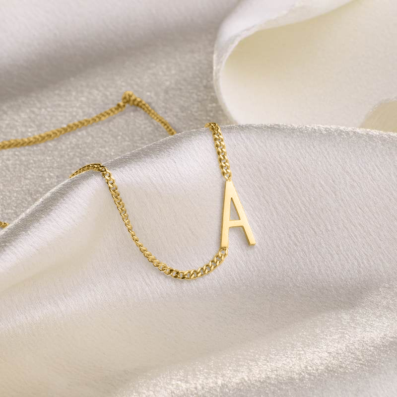 The Skinny Initial Necklace - Image 3