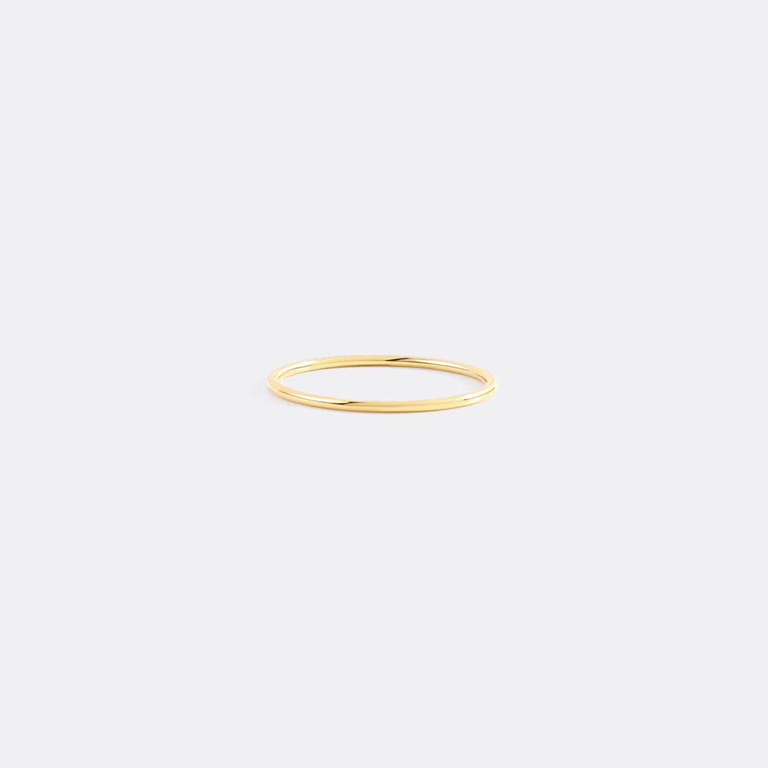 Thin Stackable Ring - Image 2