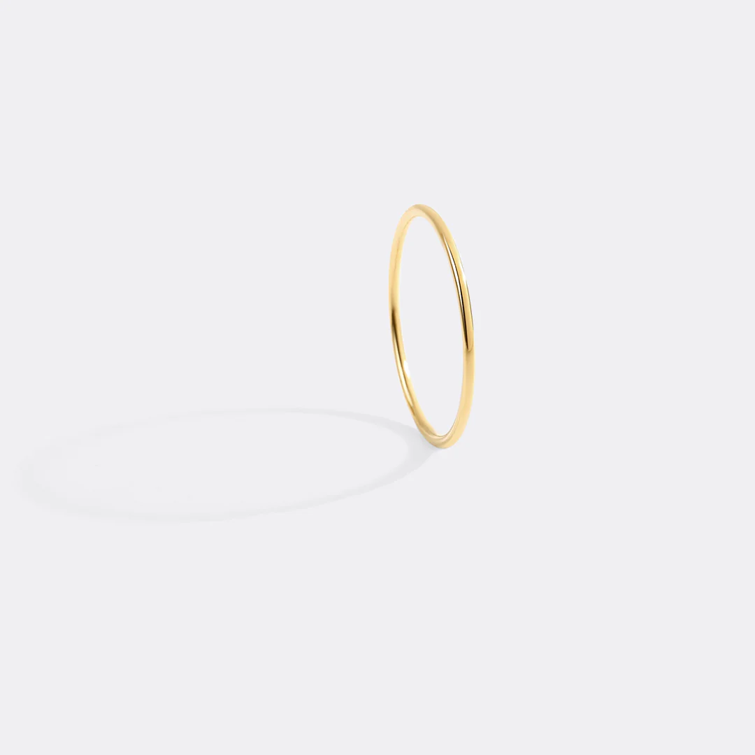 Thin Stackable Ring - Image 5