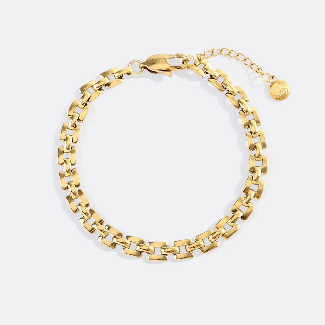 Timepiece Link Chain Bracelet - Image 5
