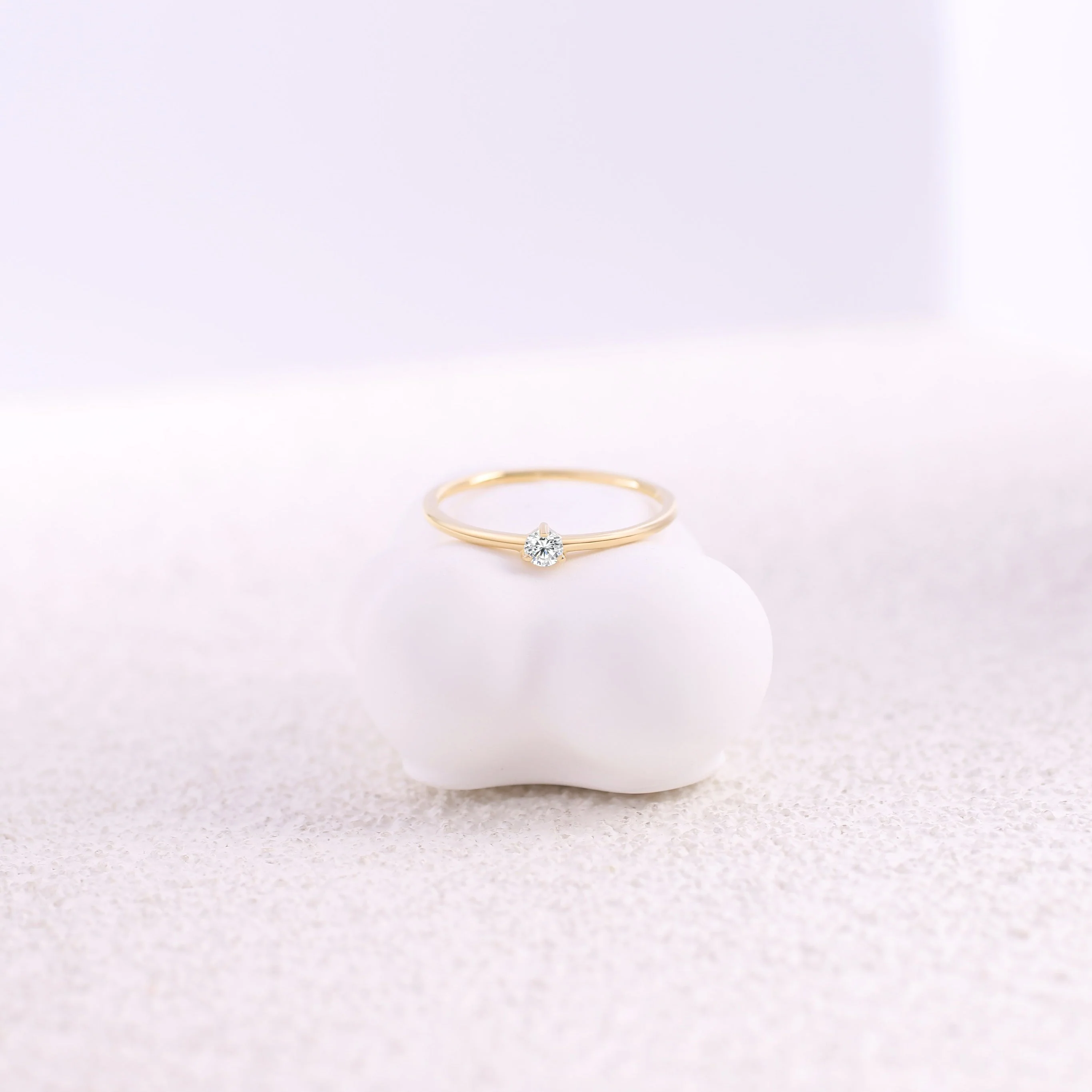 Tiny Diamond Ring - Image 11