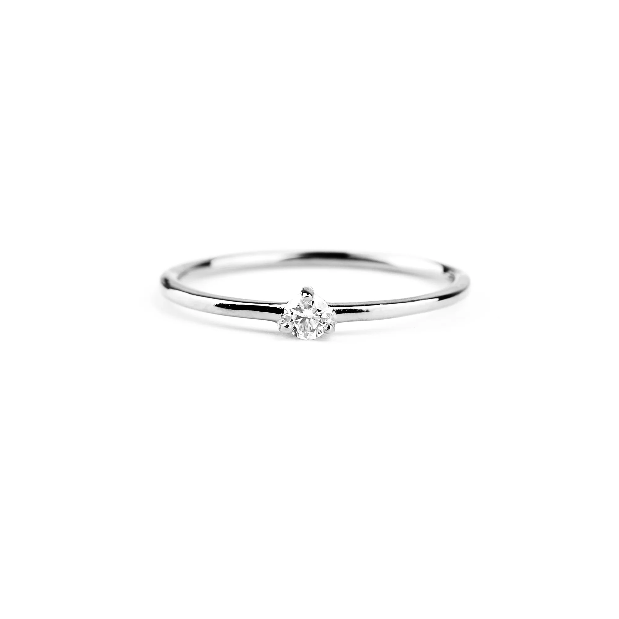 Tiny Diamond Ring - Image 6