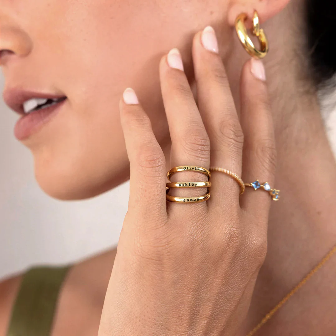 Tiny Stackable Name Ring - Image 41