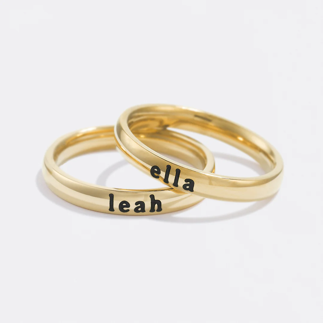 Tiny Stackable Name Ring - Image 43