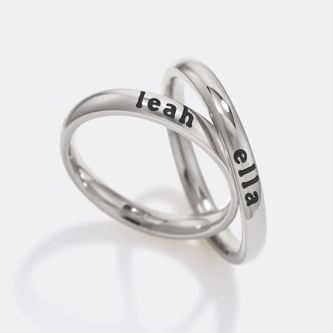 Tiny Stackable Name Ring - Image 48