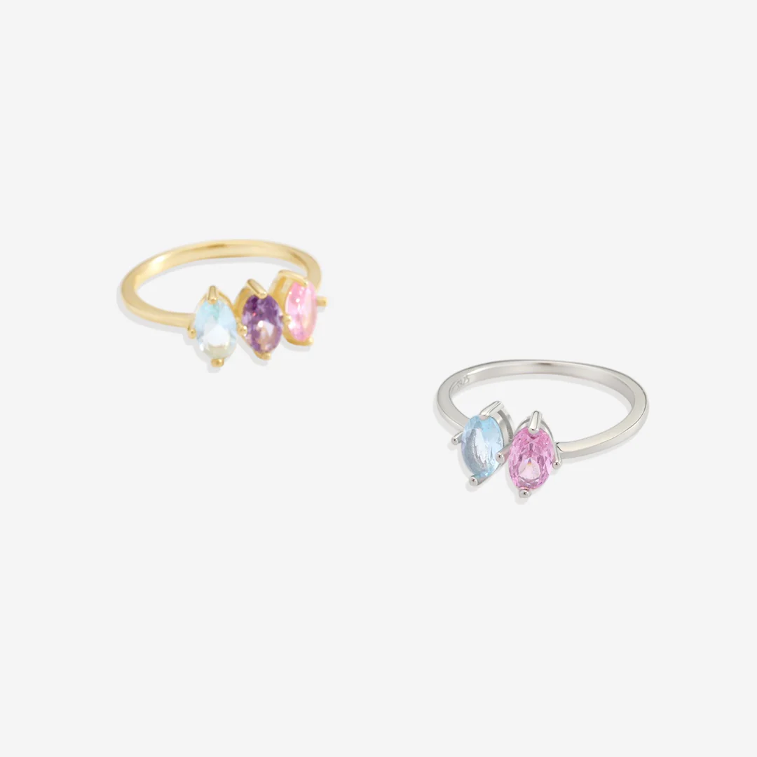 Birthstone Marquis-Cut Ring - Image 26