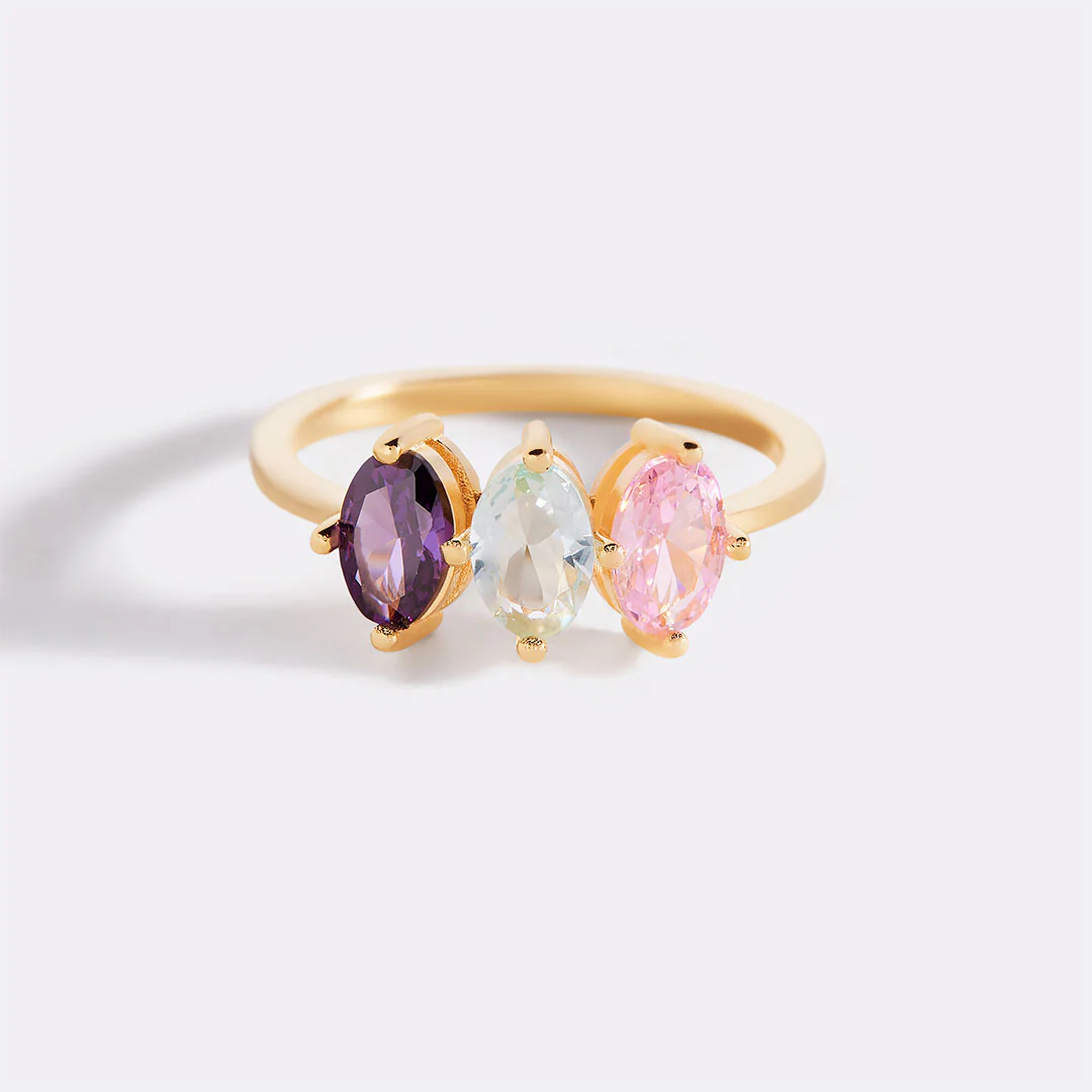 Birthstone Marquis-Cut Ring - Image 36