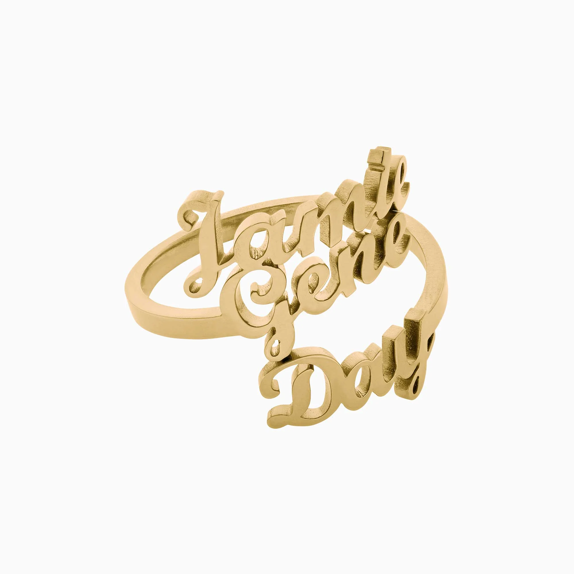 Triple Name Ring - Image 46
