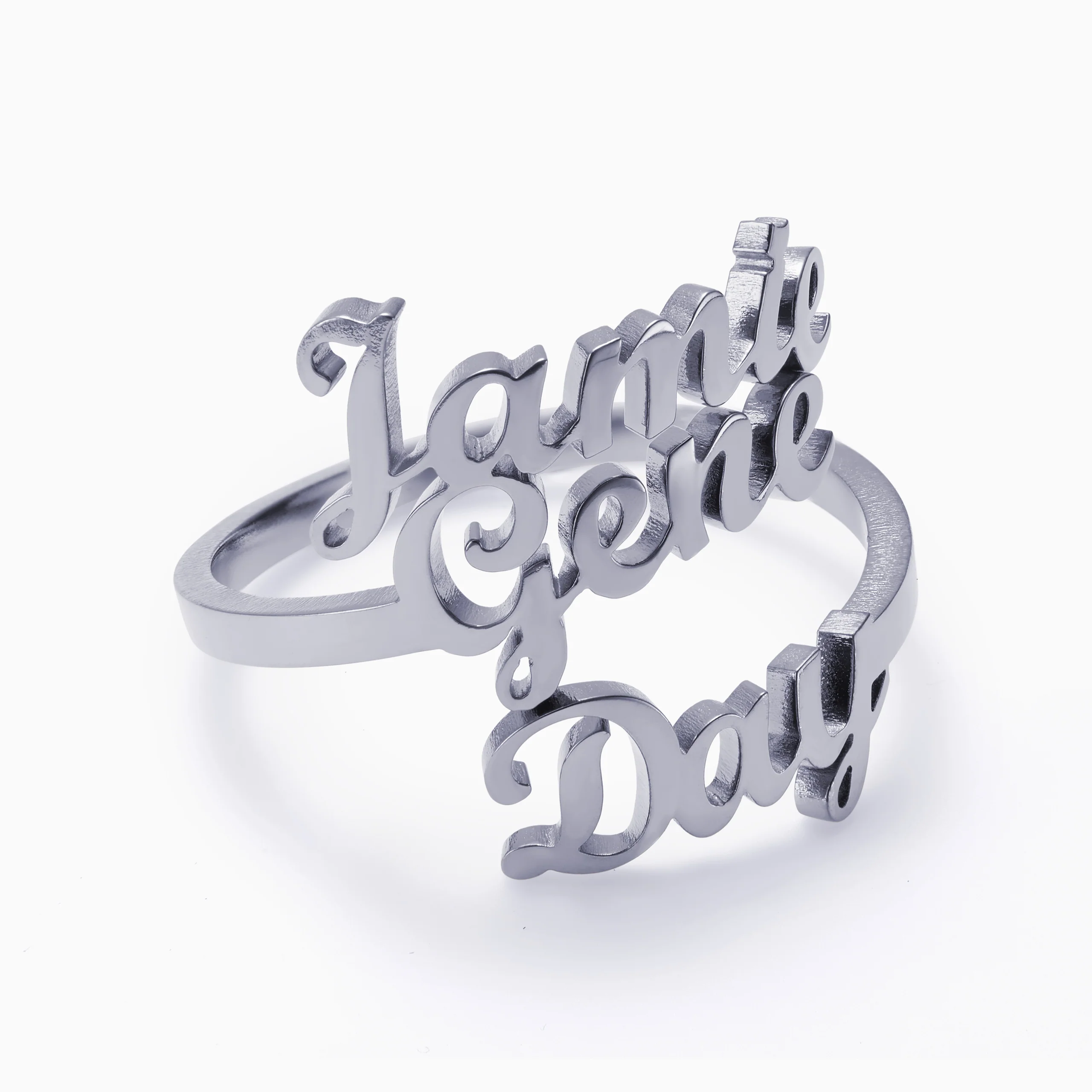Triple Name Ring - Image 6