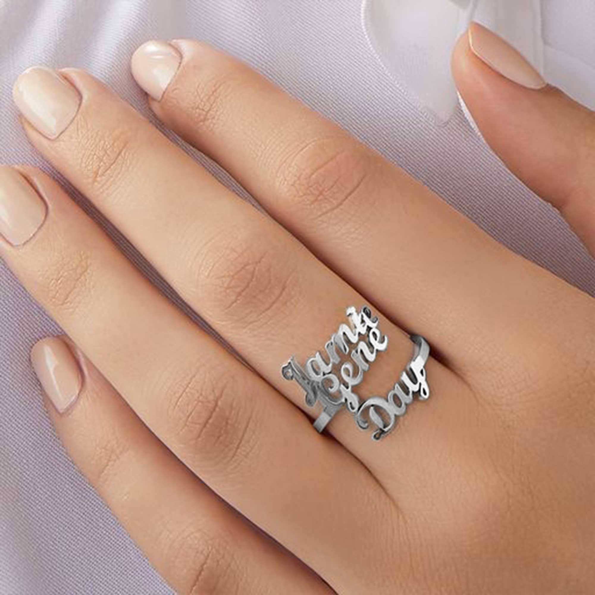 Triple Name Ring - Image 60