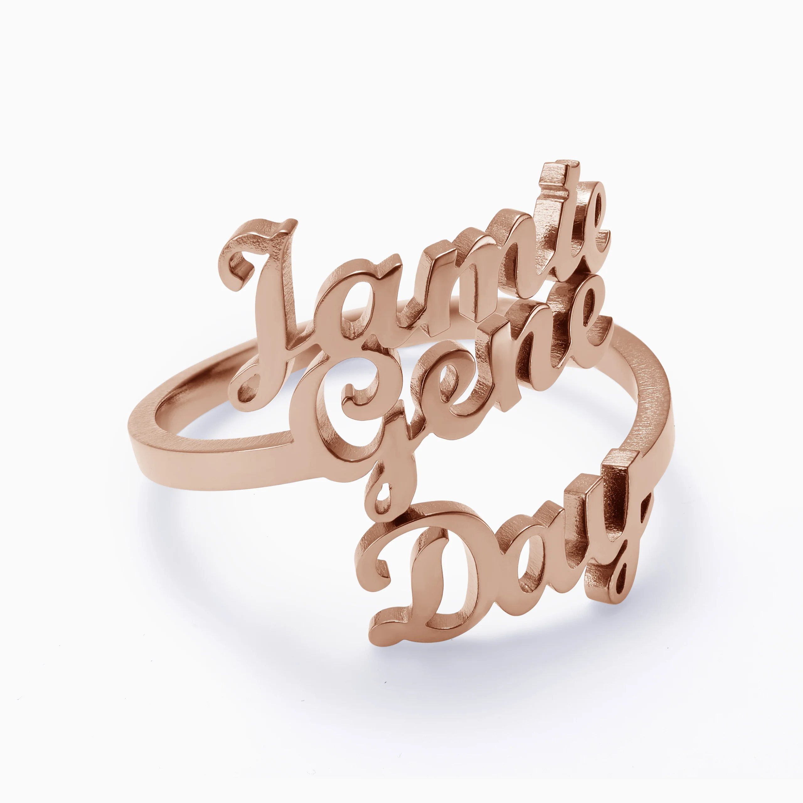 Triple Name Ring - Image 7