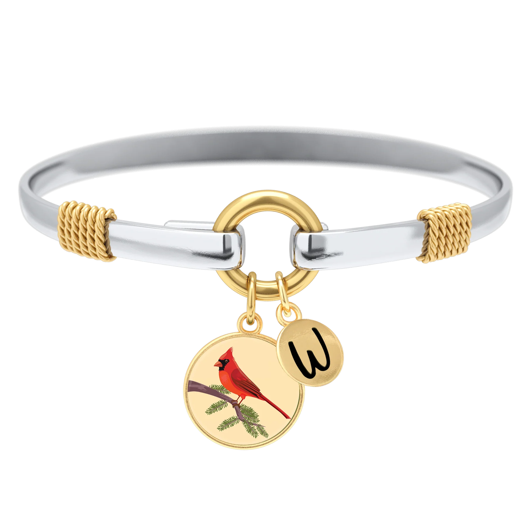 Cardinal - Two-Tone Custom Charm Bracelet - Image 28