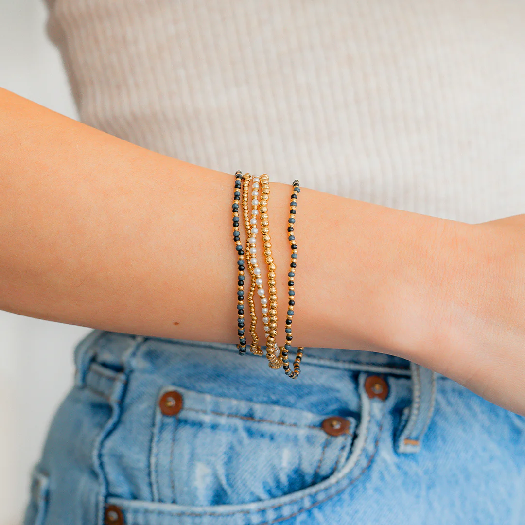Weather the Storm Beaded Bracelet Stacking Set - Image 3