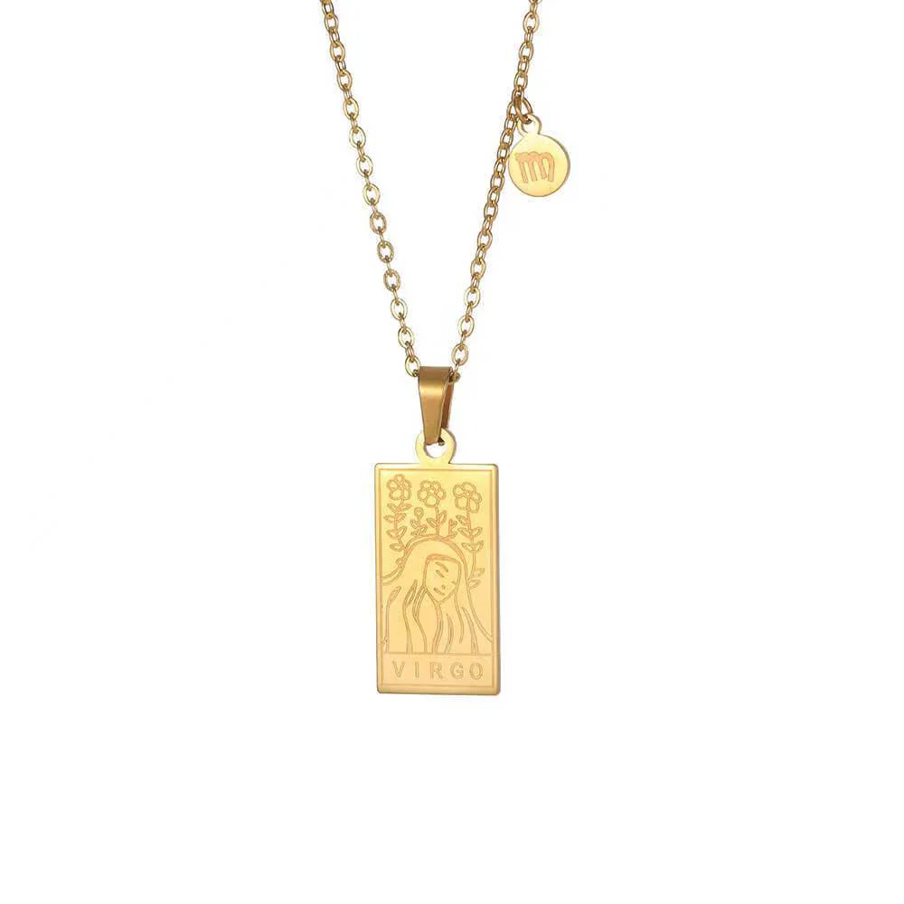 Zodiac Card Necklace - Image 13
