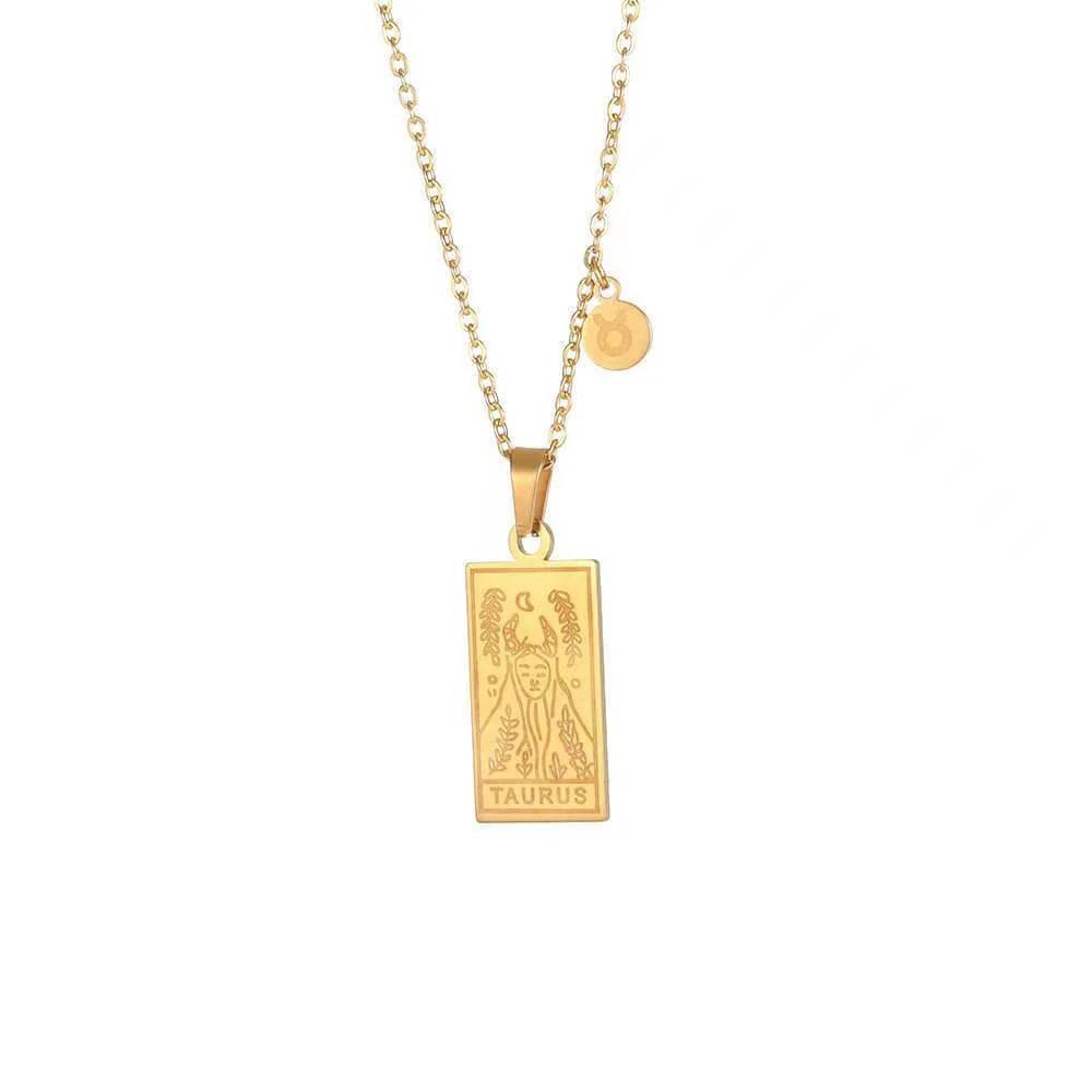 Zodiac Card Necklace - Image 17