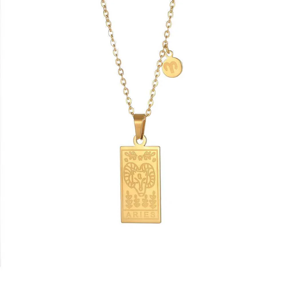 Zodiac Card Necklace - Image 18