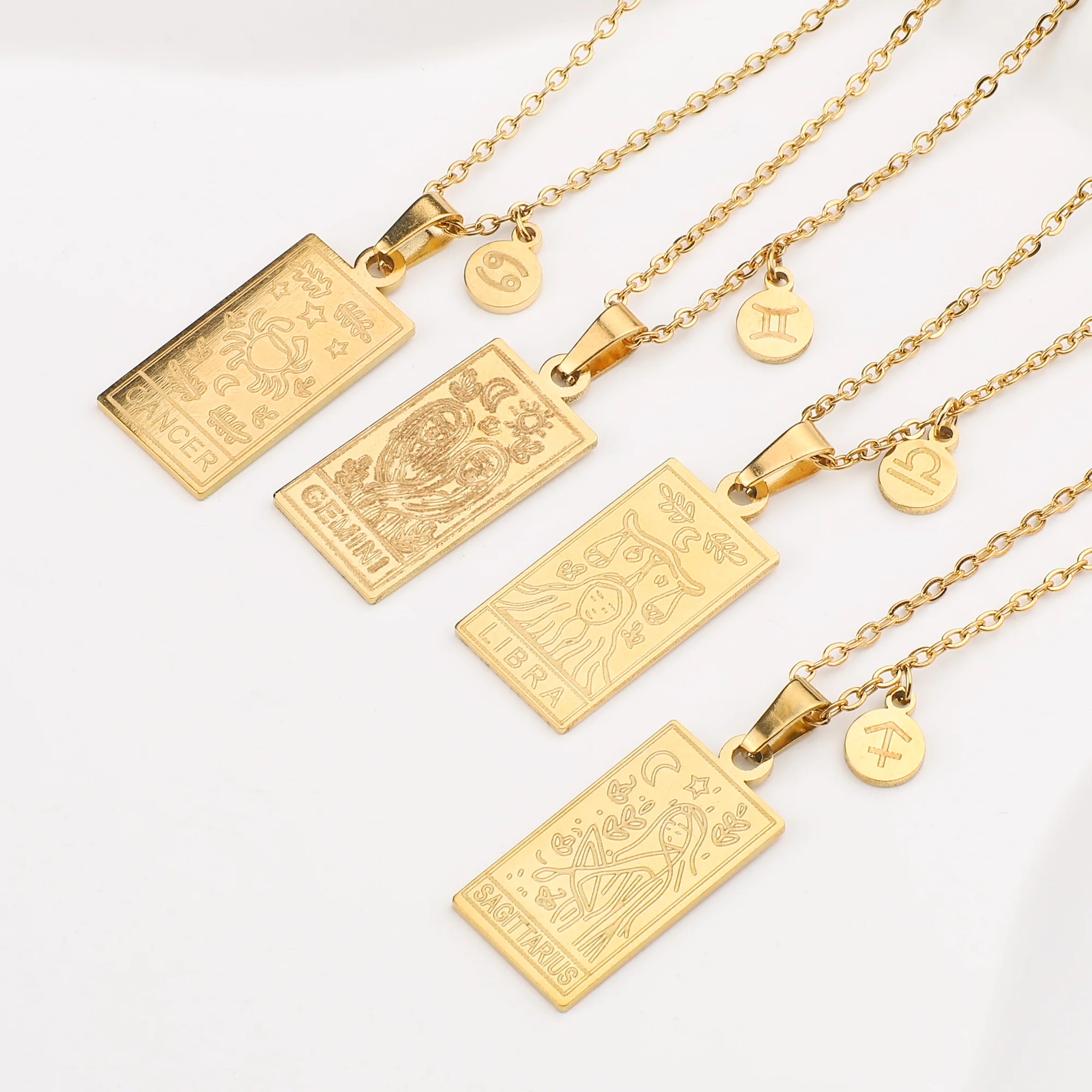 Zodiac Card Necklace - Image 22