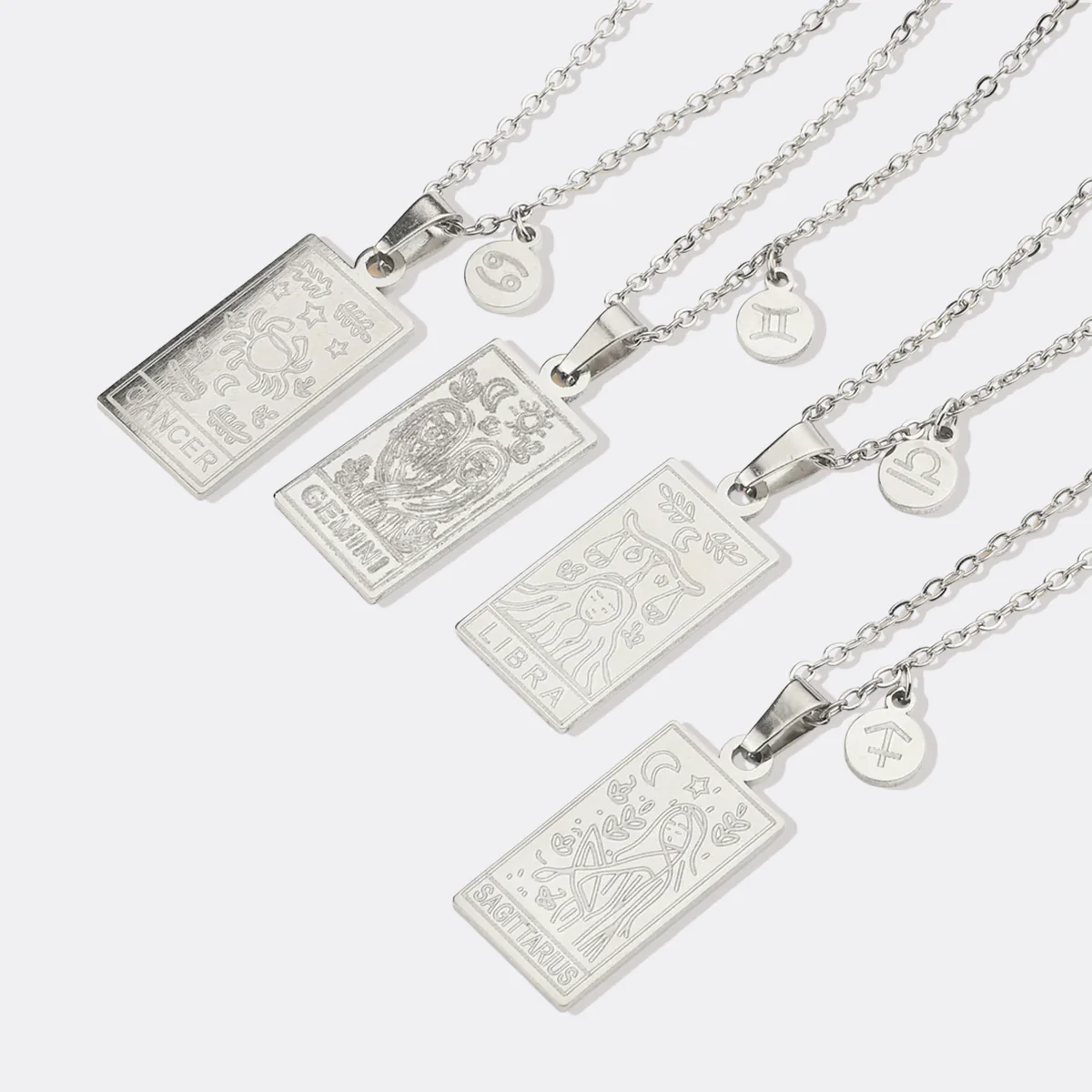 Zodiac Card Necklace - Image 53